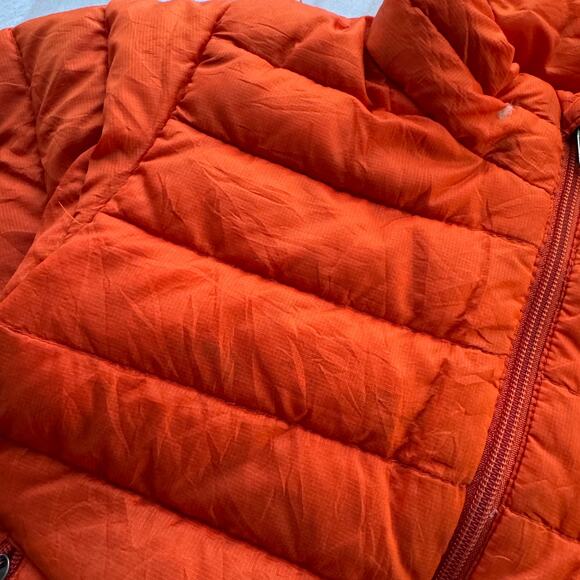 Patagonia Goose Down Sweater Baby 18M Puffer Insulation Toddler Jacket Orange - Picture 6 of 11